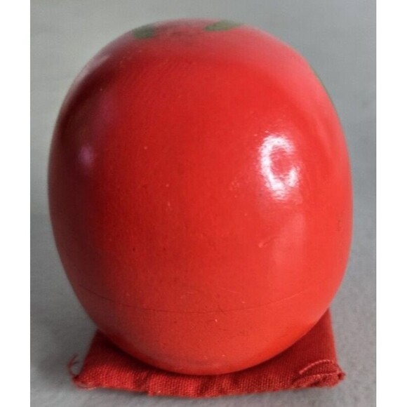 Vintage Japanese Mini Daruma Kokeshi Doll Ornament- hand painted - Picture 4 of 5